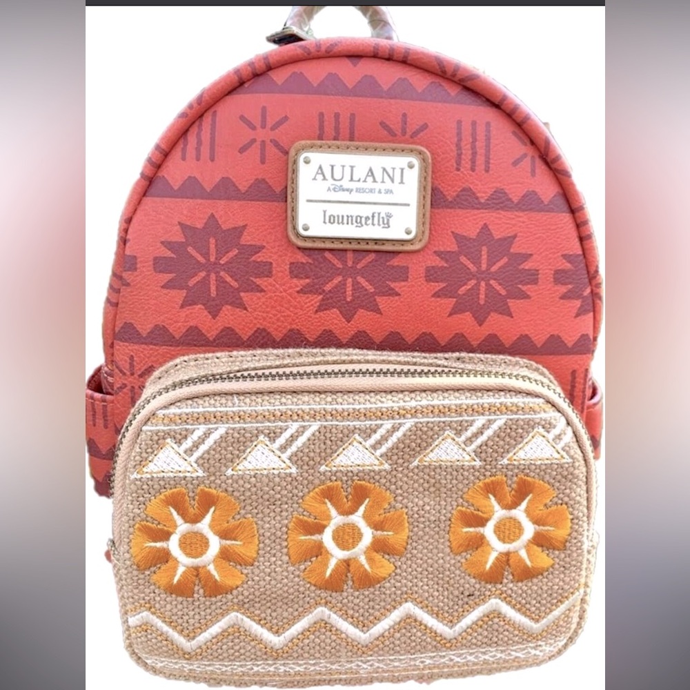 DISNEY LOUNGEFLY **AULANI** EXCLUSIVE Mini Backpack NWT